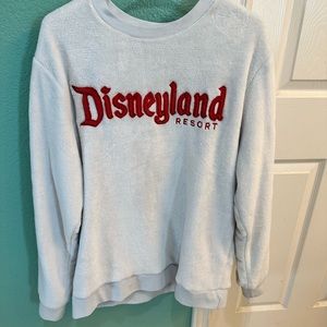 Disneyland. Fuzzy sweatshirt.
